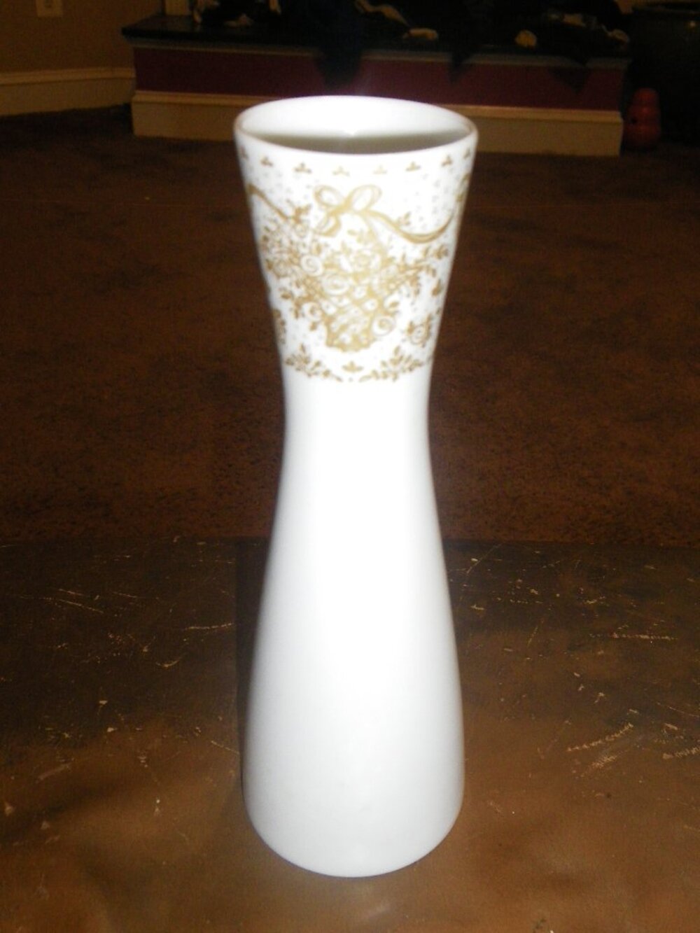Vintage Ceramic Tall Vase Rosenthal Germany Studio-Line Form 2000